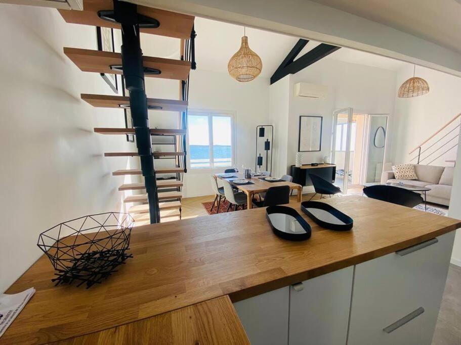 Magnifique Duplex Vue Mer Inoubliable Sanary Sur Mer Exterior foto